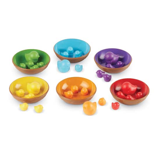 Learning Resources&#xAE; Birds in a Nest Sorting Set